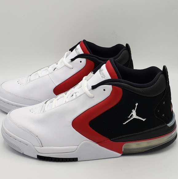 Jordan big fund white and red Clearance